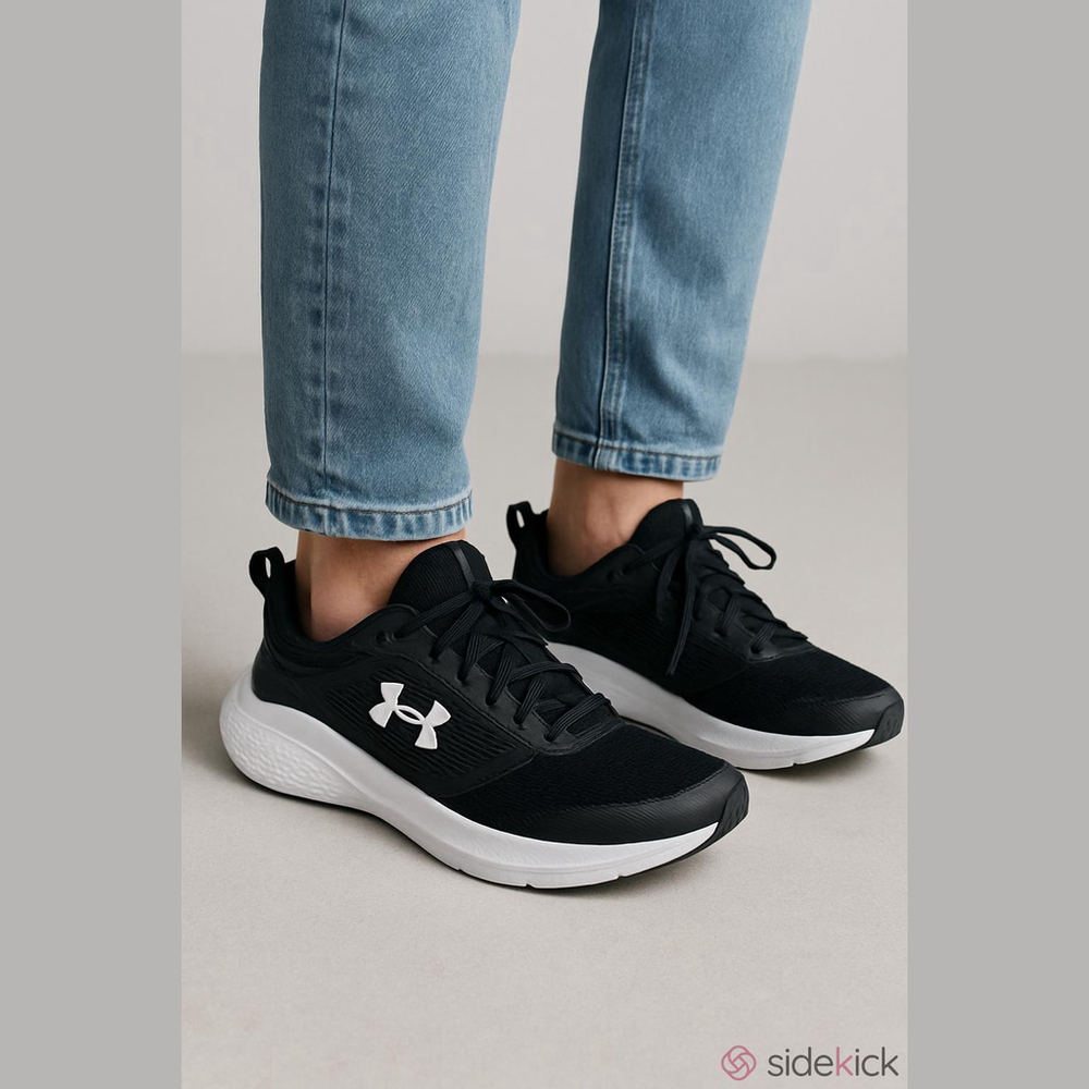 Under Armour Charged Vantage 2 Running Shoes Men's Size 11 Black 3026017 Sneaker